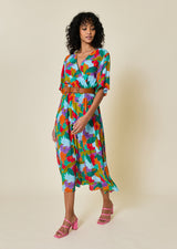 PATIENCE Short Sleeve Maxi Dress