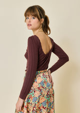 Pull Décolleté Dos Tia