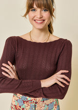 Pull Décolleté Dos Tia