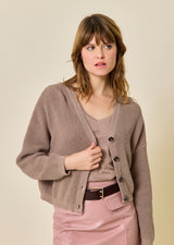 Cardigan Col en V Gustave