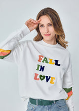 HUGUETTE FLOCKED SWEATSHIRT