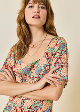 Tylia Square Neck Dress