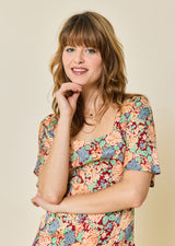 Tylia Square Neck Dress