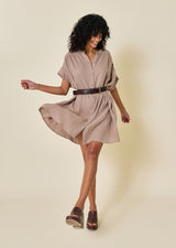 HELIETTE COTTON GAUZE DRESS