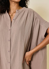 HELIETTE COTTON GAUZE DRESS