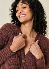 Cardigan Manche Bouffante Saffy