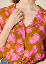 JANNICK WIDE-SLEEVED BLOUSE