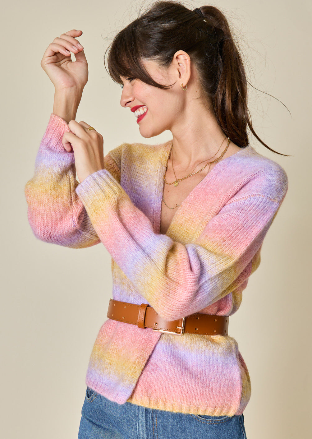 NESTOR TIE&DYE CARDIGAN – Marie Sixtine