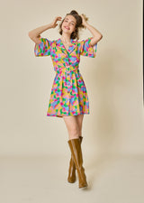 ROBE CHEMISE COURTE THANA