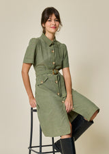NAYLA LONG SHIRT DRESS