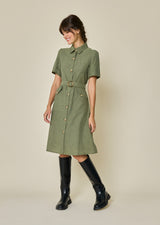 NAYLA LONG SHIRT DRESS