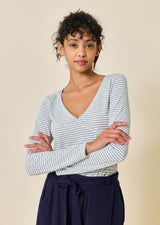 T-SHIRT CACHE-COEUR NADEGE