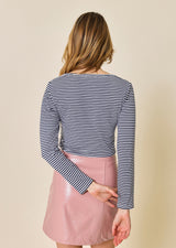 T-SHIRT CACHE-COEUR NADEGE