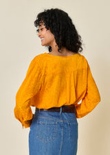 Blouse à col Rond Pascale