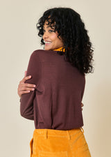 Cardigan With Lapel Collar Helie