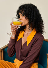 Cardigan With Lapel Collar Helie
