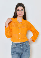 Cardigan à Col Ginette