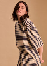 PULL MARINIERE MANCHES 3/4 LENI