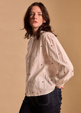 CHEMISE BRODERIE COEURS BOHEME LORELEI