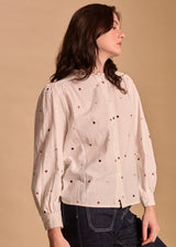 CHEMISE BRODERIE COEURS BOHEME LORELEI