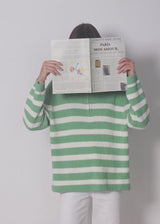 PULL COL CAMIONNEUR RAYÉ FLORINA