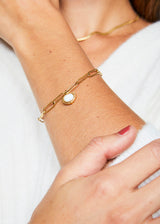 Bracelet Medaillon nacre | MARIE SIXTINE
