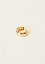 Bague Bombee Martelee gold | MARIE SIXTINE