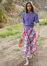 PULL MANCHES BALLONS HUGUES MYOSOTIS | MARIE SIXTINE