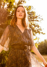 Robe Cache Coeur Patience persia | MARIE SIXTINE