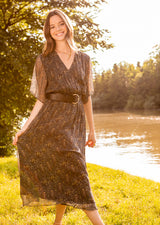 Robe Cache Coeur Patience persia | MARIE SIXTINE