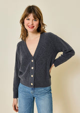 Rozenn V-Neck Cardigan