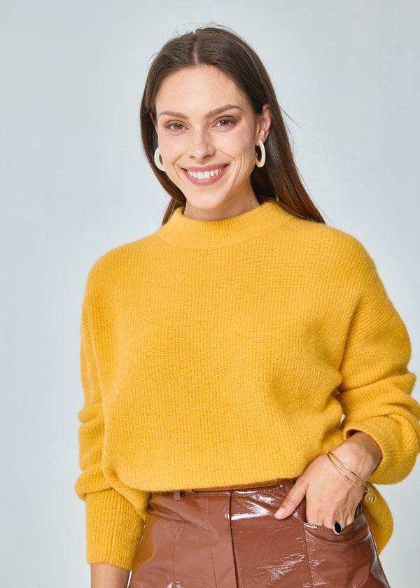 PULL EXTRA DOUX MOHAIR PUMPKIN