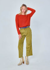 GESSY CORDUROY TROUSERS