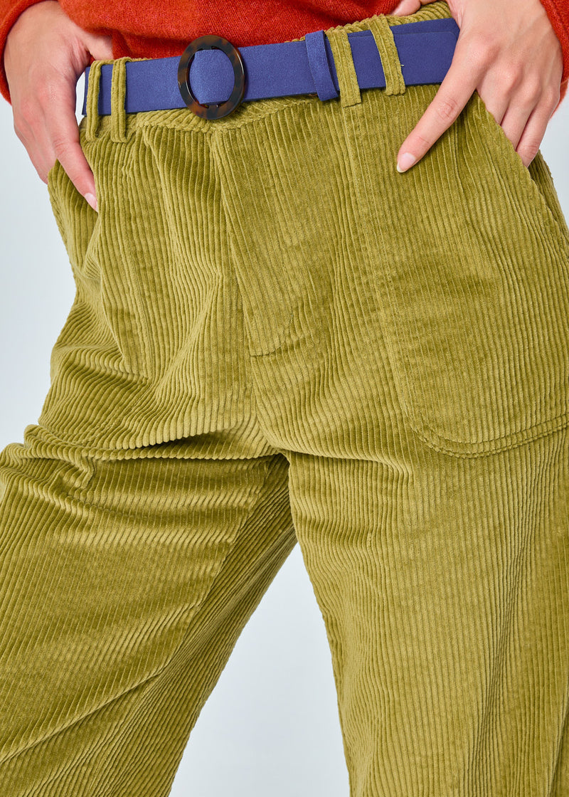 PANTALON EN VELOURS COTELE GESSY