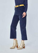 PANTALON EN VELOURS COTELE GESSY