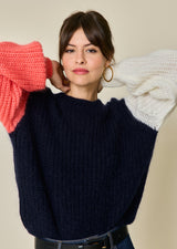PULL MULTICOLORE MOHAIR OURAL