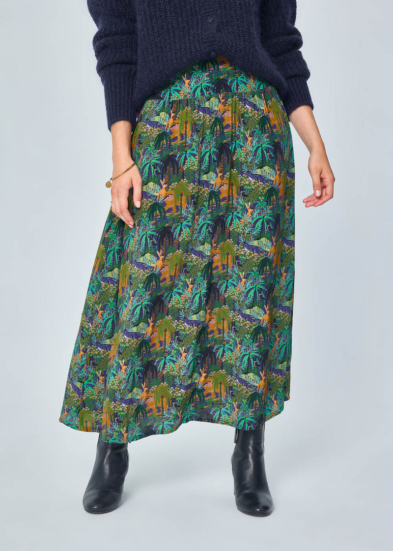 LONG DAUPHINE SKIRT