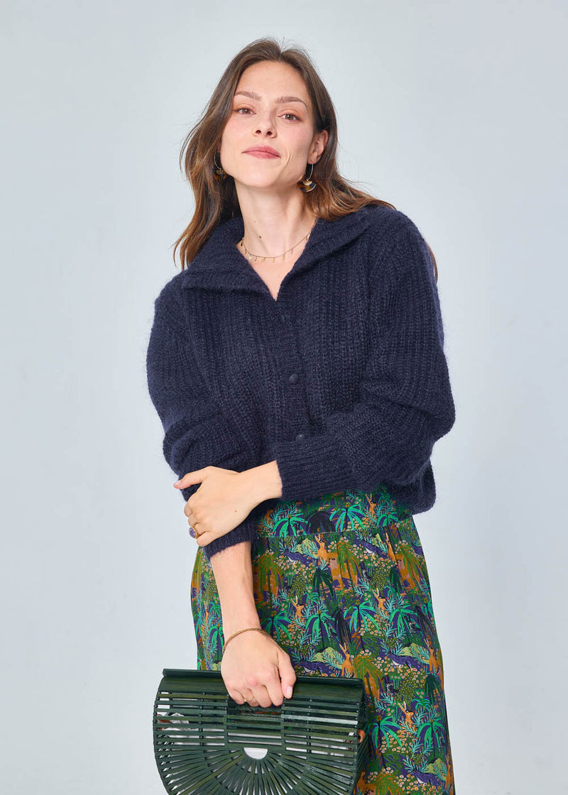 MOHAIR FELICIEN CARDIGAN