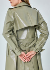 REMIETTE VINYL TRENCH