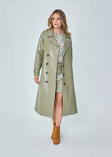 REMIETTE VINYL TRENCH