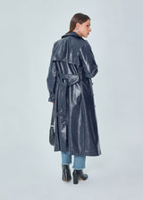 REMIETTE VINYL TRENCH