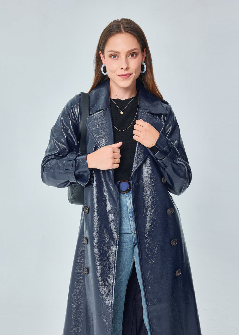 REMIETTE VINYL TRENCH