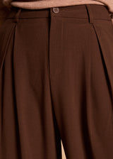 PANTALON A PINCES AMPLE MAHE