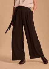 PANTALON A PINCE AMPLE LOAN