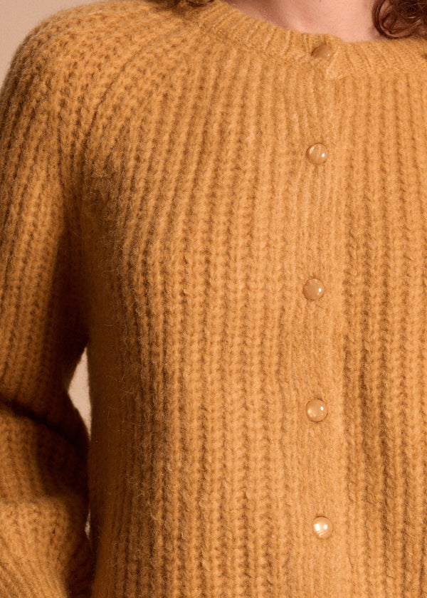 CARDIGAN MOHAIR MANCHES BOUFFANTES YUNA