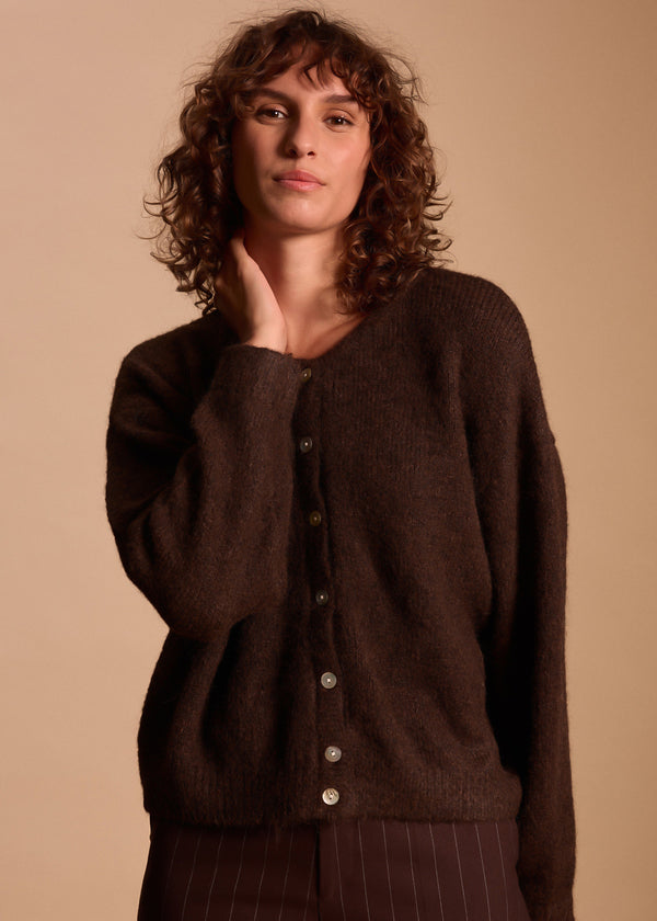 CARDIGAN MOHAIR CATEL