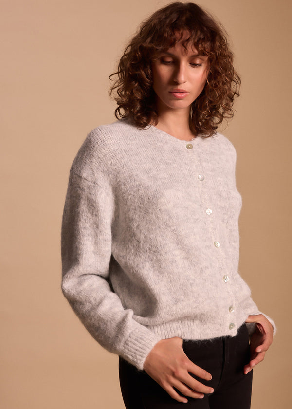 CARDIGAN MOHAIR CATEL