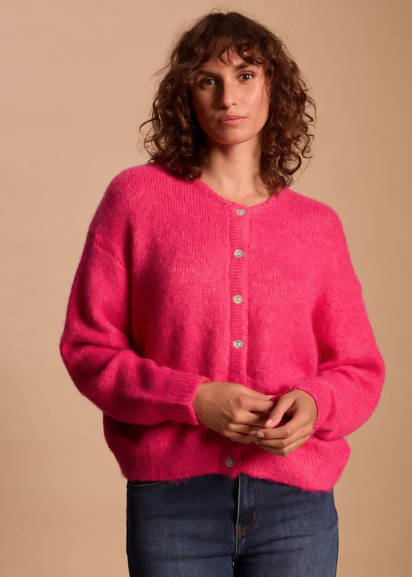 CARDIGAN MOHAIR CATEL