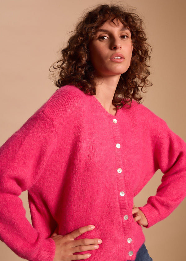 CARDIGAN MOHAIR CATEL