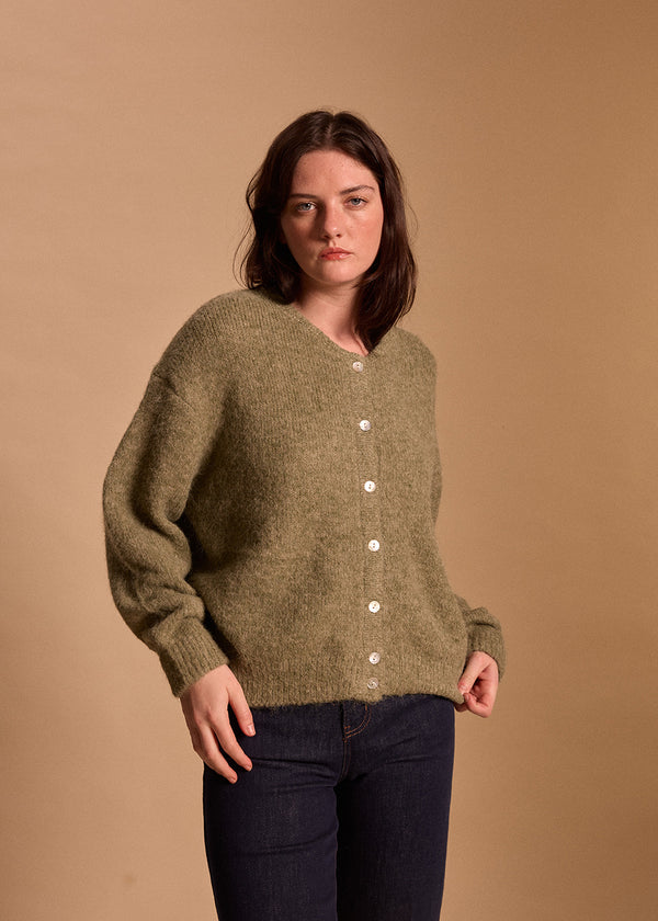 CARDIGAN MOHAIR CATEL